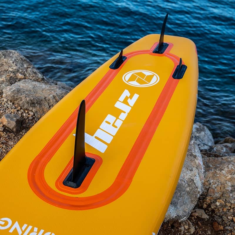Nafukovací paddleboard Zray F1 WS - 104x33x6 orange flosny